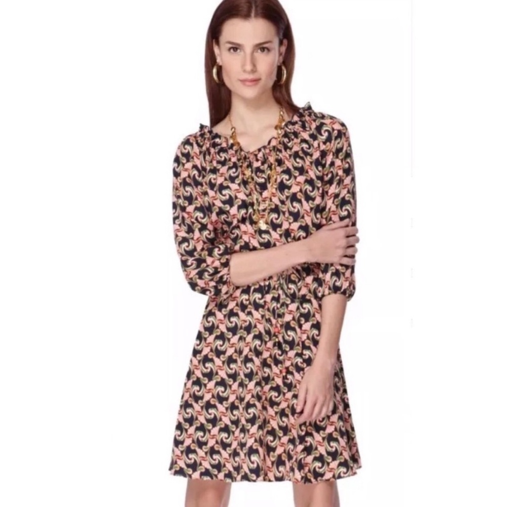 WOMEN’S ‘THE WEBSTER MIAMI FOR TARGET’ ART DECO‎ STYLISH PRINT DRESS SIZE L EUC